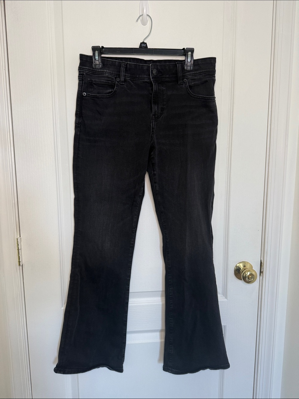 American Eagle Next Level Stretch Black Boot Cut Jeans